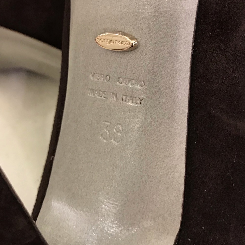 SERGIO ROSSI PERP TOE PUMP - Picture 6 of 7